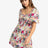 Roxy Roxy Women's Golden Dawn Dress Egret Soft Tropics XS Womens Short Dresses