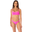 Maaji Maaji Women's Shore Unmolded Underwire Bikini Top - Pink Pink S Womens Bikini Tops