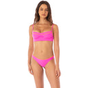 Maaji Maaji Women's Shore Unmolded Underwire Bikini Top - Pink Pink S Womens Bikini Tops