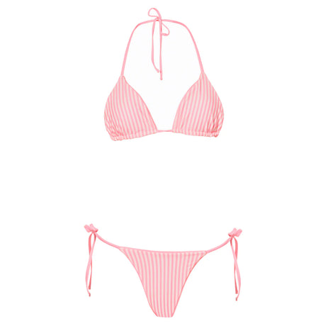 Maaji Maaji Women's Sunning Low Rise Tie Side Bikini Bottom - Pink Pink S Womens Bikini Bottoms