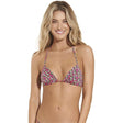 Maaji Maaji Womens Blossom No Words Top Pink Blossom S Womens Bikini Tops