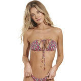 Maaji Maaji Womens Blossom No Words Top Pink Blossom S Womens Bikini Tops