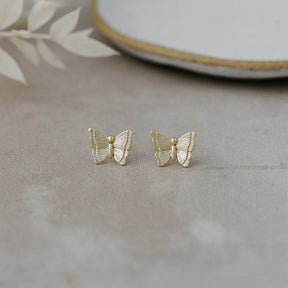 Glee Jewelry Glee Mariposa Studs gold OS Jewelry