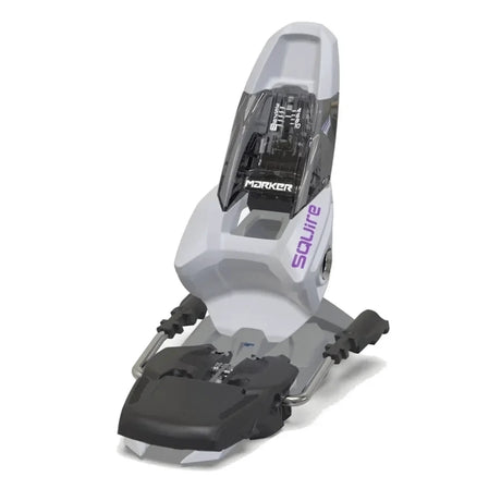 Marker Marker Men's Squire 11 Bindings - Grey/Purple Grey/Purple 9 Mens Ski Bindings