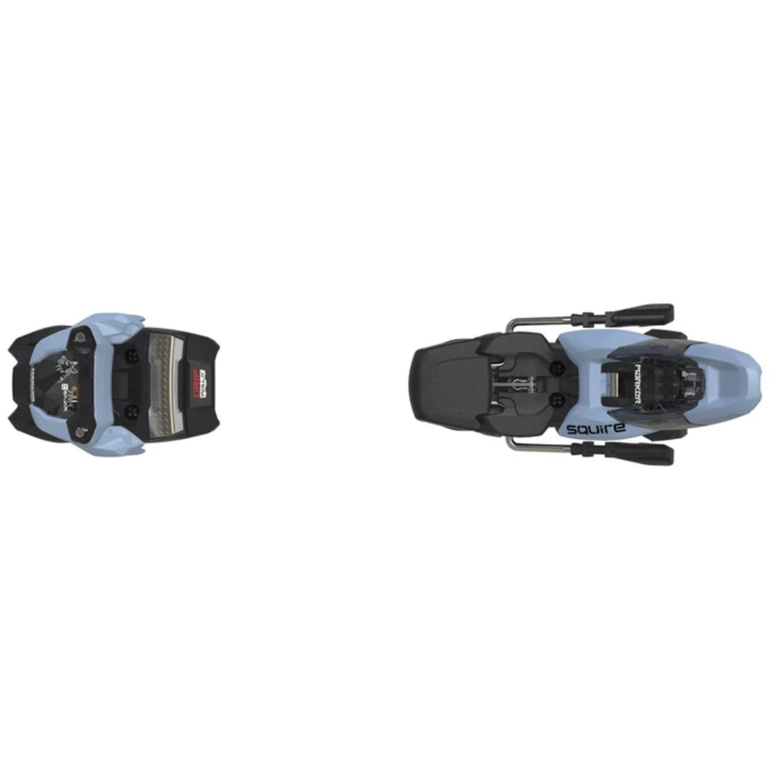 Marker Marker Men's Squire 11 Bindings - Light Blue/Black Light Blue/Black 9 Mens Ski Bindings