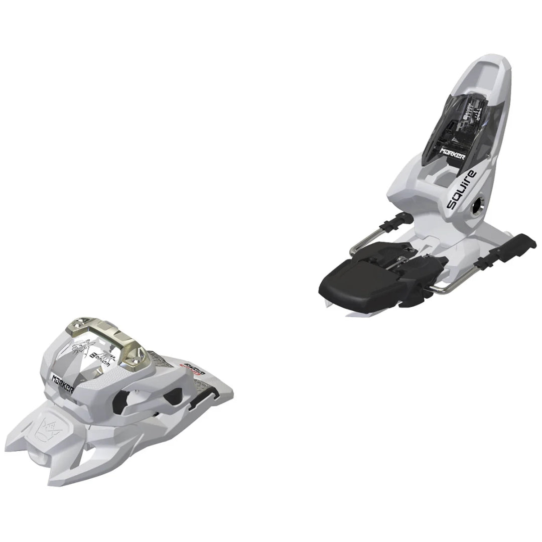 Marker Marker Men's Squire 11 Bindings - White White 9 Mens Ski Bindings