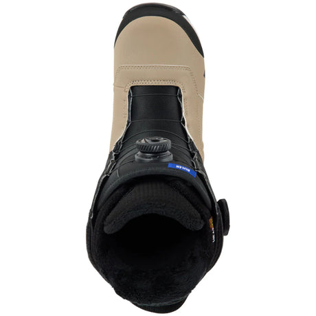 Burton Men's Ruler BOA® Snowboard Boots - Black/Summit Taupe Black/Summit Taupe 8.5 Mens Snowboard Boa Boots 6 to 15 US Mens size