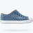 Native Shoes Native Shoes Mile Block Child Toddler Boys Slip on BLUE-WHITE 4T Youth Boys Skate Shoes 5T-13T & 1-7 US Size
