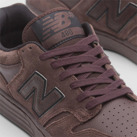 New Balance New Balance Men's NB Numeric 480 Shoes - Chocolate Brown Multi 8 Mens Skate Shoes 6 to 18