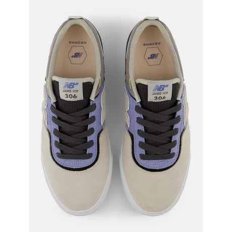 New Balance New Balance Men's NB Numeric Jamie Foy 306 Shoes - Sea Salt/Light Blue Shoes Multi 9 Mens Skate Shoes 6 to 18