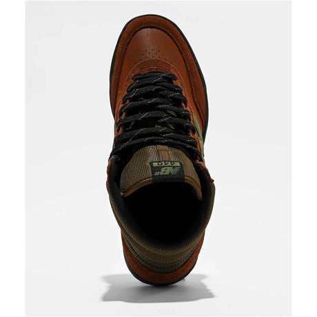 New Balance New Balance Men's Numeric 440 Hi V2 Shoes - Rich Oak Black Multi 8 Mens High Top Shoes 6 to 18