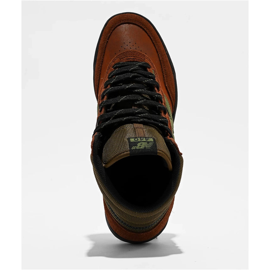 New Balance New Balance Men's Numeric 440 Hi V2 Shoes - Rich Oak Black Multi 8 Mens High Top Shoes 6 to 18