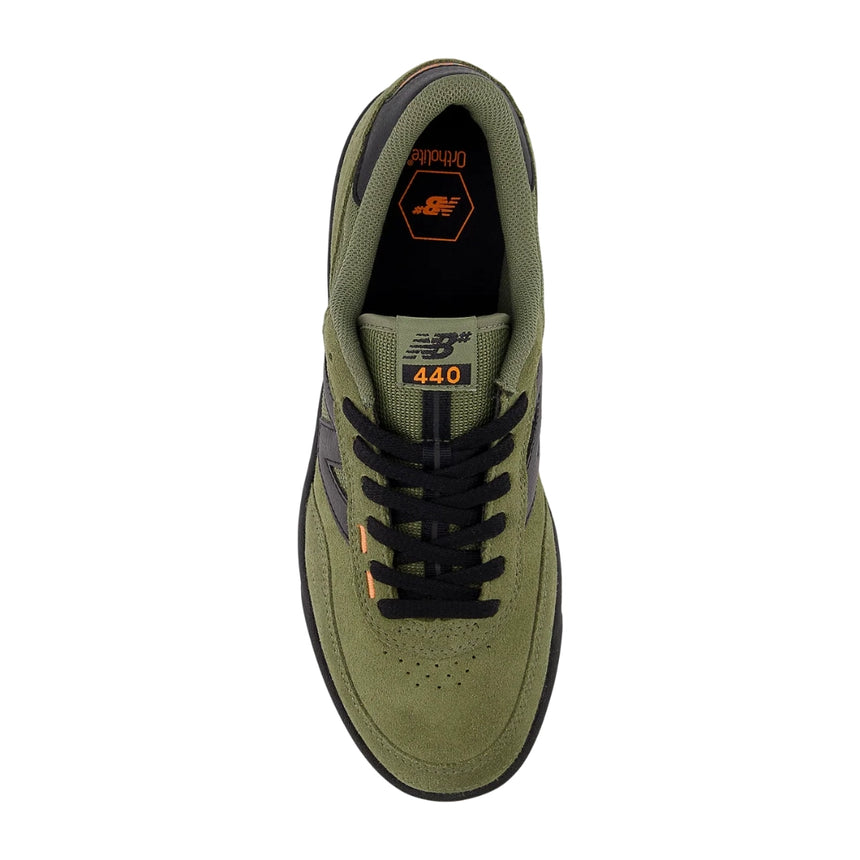 New Balance New Balance Men's Numeric 440 V2 Shoes - Dark Olivine/Black Multi 8 Mens Skate Shoes 6 to 18