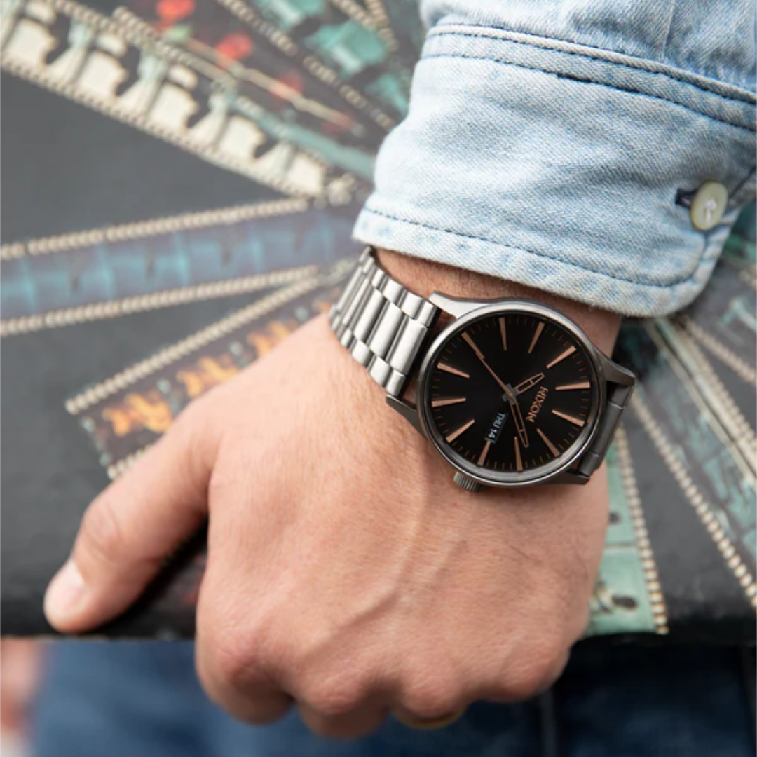 Nixon Sentry SS Mens Metal Bands Watches