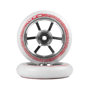 North Scooters North Riley Maltais Signature Wheels - 24mm - G4 Silver/White