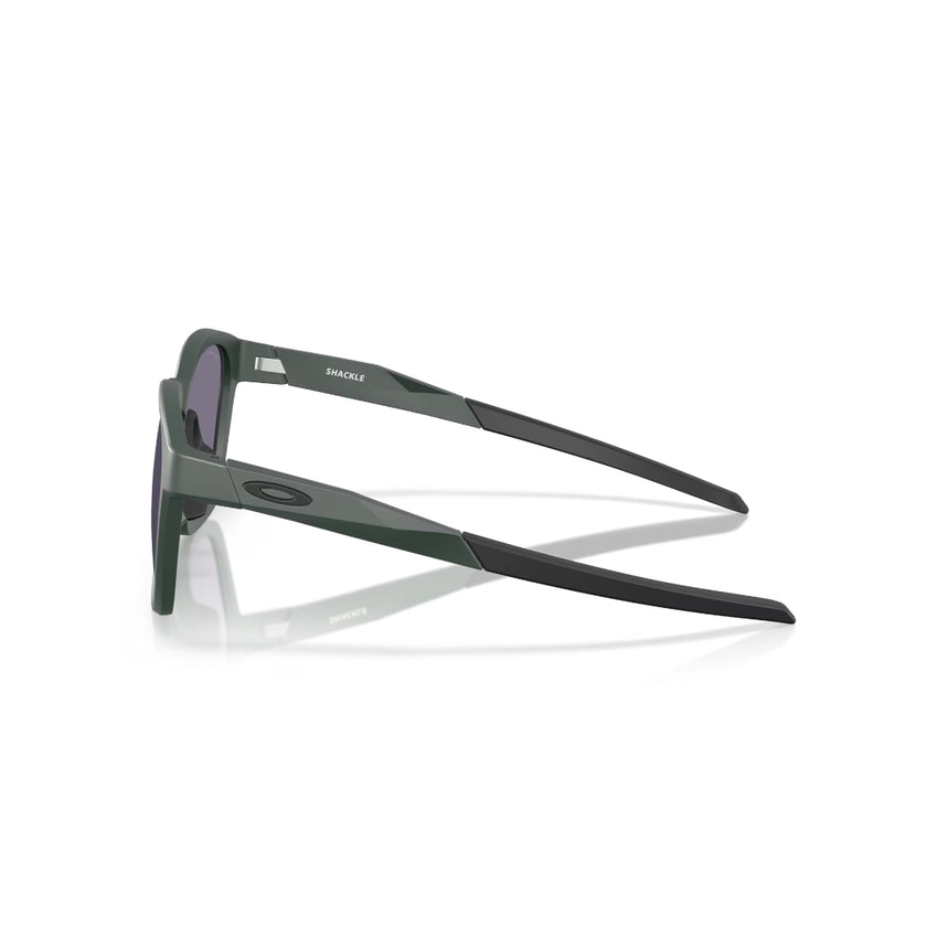 Oakley Oakley Shackle - Matte Hunter Green/Prizm Grey Mens Sunglasses Lifestyle