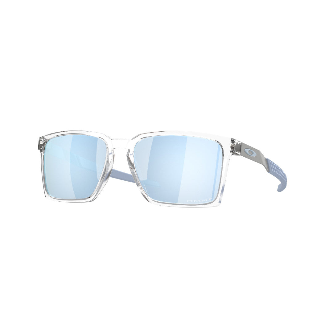 Oakley Sunglasses Exchange Sun - Polished Clear with Deep Water Lens