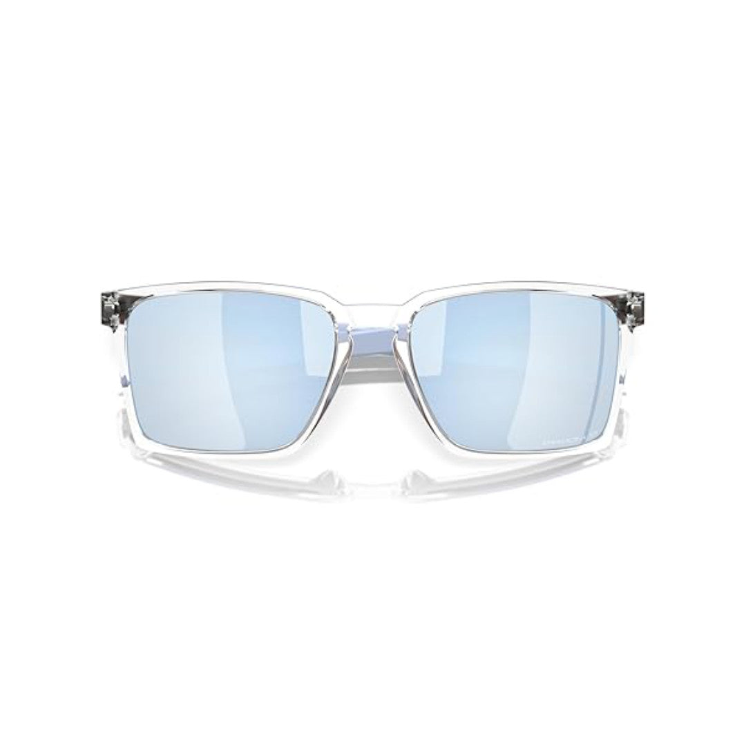 Oakley Sunglasses Exchange Sun - Polished Clear with Deep Water Lens