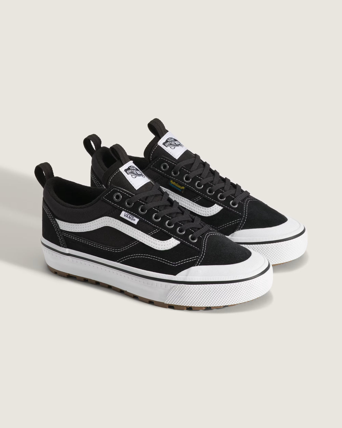 Vans Vans Unisex Old Skool Waterproof Insulated - MTE Black Black 3.5 Unisex Skate Shoes 6 to 18