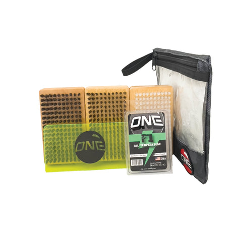 One Ball Jay One Ball Brush Kit Multi OS Snowboard Waxing Tools