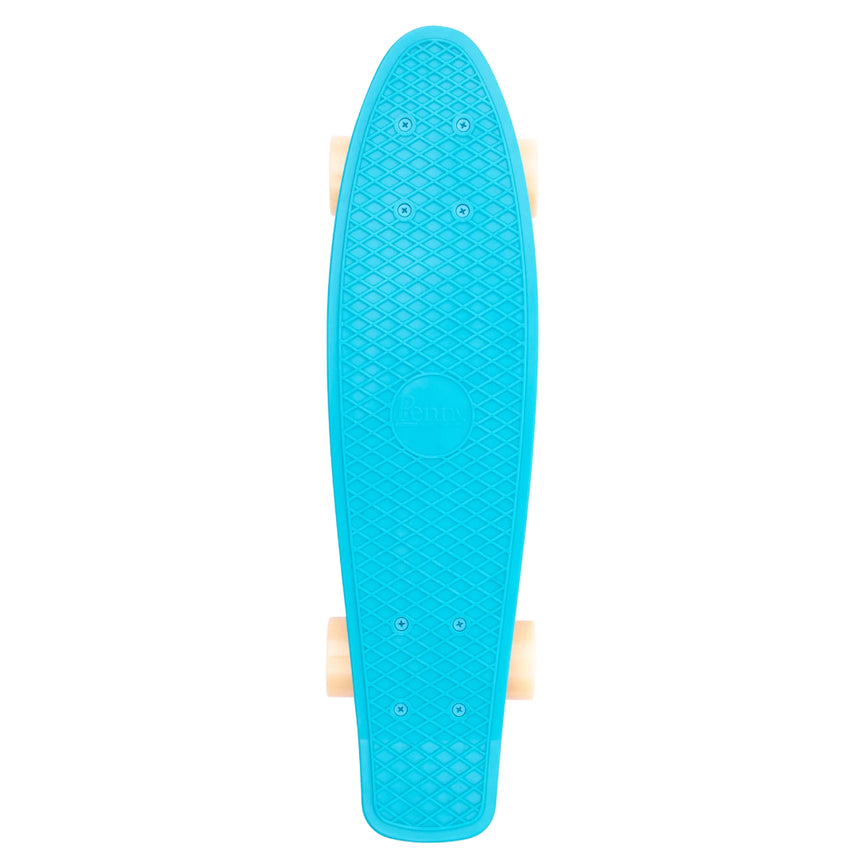 Penny Penny Complete Postcard Coastal Blue 22" Blue 22" Longboard Cruiser - 20 to 25 Inches
