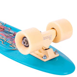 Penny Penny Complete Postcard Coastal Blue 22" Blue 22" Longboard Cruiser - 20 to 25 Inches