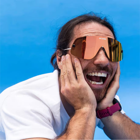 Pit Viper Pit Viper The Limousine - The Rosé Mens Sunglasses Lifestyle
