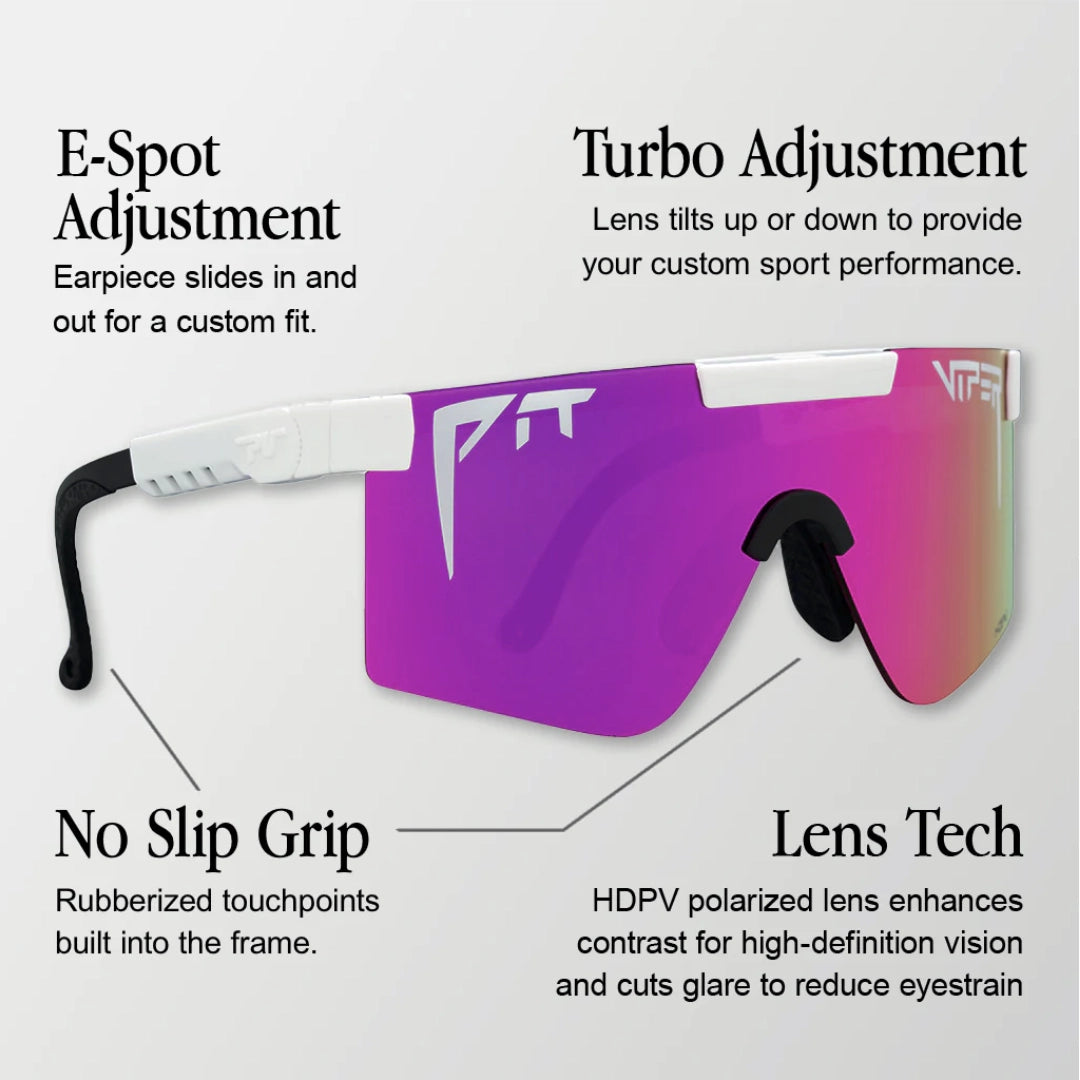Pit Viper Pit Viper The Original Narrow - The Monster Bull Polarized Mens Sunglasses Polarized