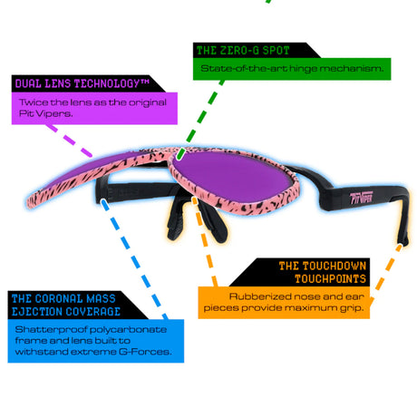 Pit Viper Pit Viper The Lift-Offs - The Son Of Peach Mens Sunglasses Lifestyle