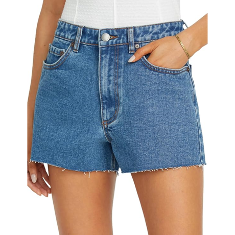 Billabong Billabong Women's High Tides Denim Short Dusty Peach 25 Womens Jean Shorts