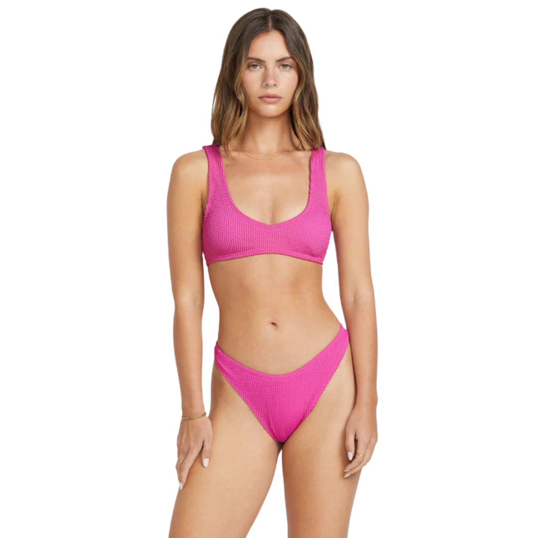 Billabong Billabong Women's Summer Hike Skimpy Bottoms Fiesta Pink S Womens Bikini Bottoms