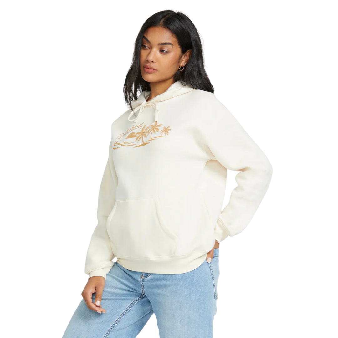 Billabong Billabong Women's Beach Tropics Pullover Hoodie Whitecap XS Womens Pull Over Hoodies
