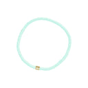 Pura Vida Pura Vida Cabrillo Vinyl Disc Stretch Bracelet Winter Fresh OS Jewelry