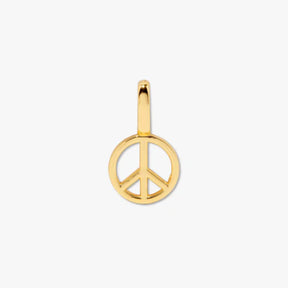Pura Vida Pura Vida Harper Peace Sign Charm Gold OS Jewelry
