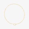 Pura Vida Harper Round Charm Chn Choker