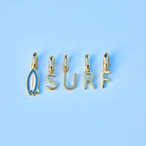 Pura Vida Harper Surfboard Charm