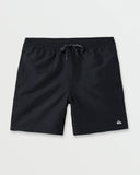 Quiksilver Quiksilver Men's Everyday Solid Volley 17" Marine Blue S Mens Elastic Swim Trunks