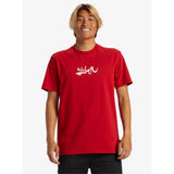 Quiksilver Quiksilver Men's Impaired Logo DNA Tee Salsa S Mens T-Shirts