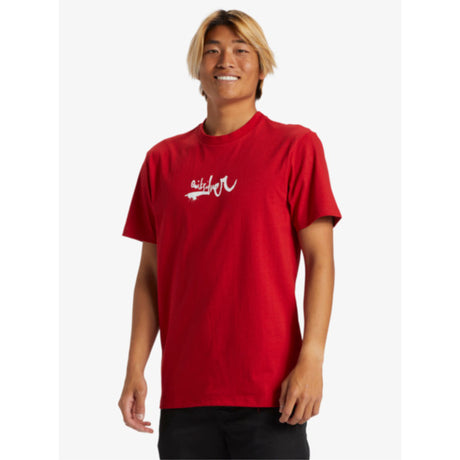 Quiksilver Quiksilver Men's Impaired Logo DNA Tee Salsa S Mens T-Shirts