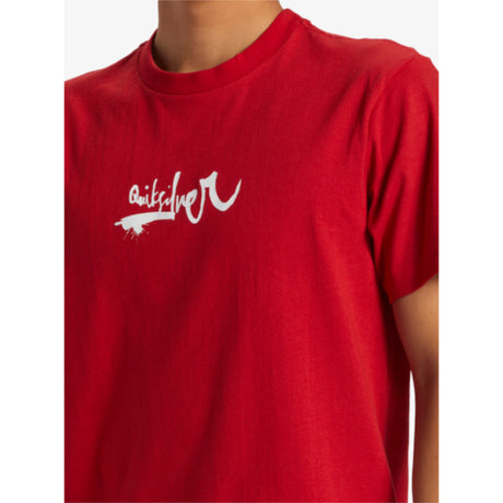 Quiksilver Quiksilver Men's Impaired Logo DNA Tee Salsa S Mens T-Shirts