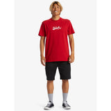 Quiksilver Quiksilver Men's Impaired Logo DNA Tee Salsa S Mens T-Shirts