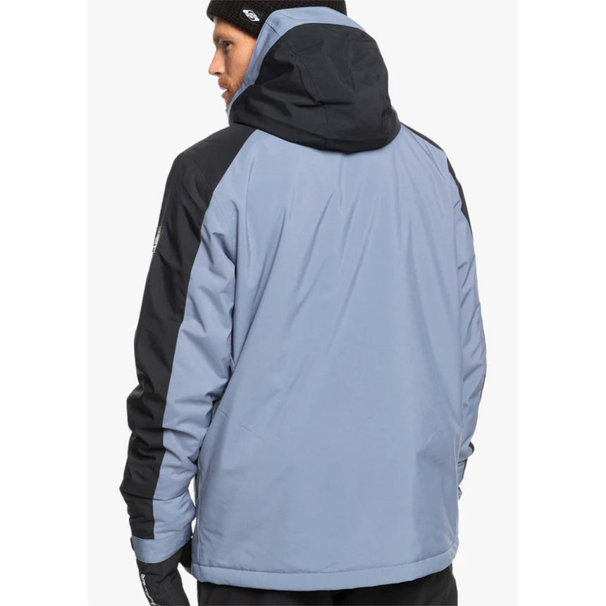 Quiksilver Men's Misson Block Jacket - Flint Stone