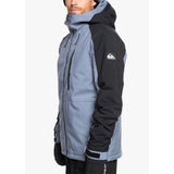 Quiksilver Men's Misson Block Jacket - Flint Stone