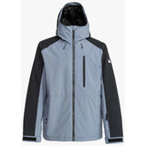 Quiksilver Men's Misson Block Jacket - Flint Stone