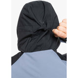 Quiksilver Men's Misson Block Jacket - Flint Stone