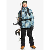 Quiksilver Quiksilver Men's Mission Printed Jacket SPACE STONE CELERY GREEN XS Mens Insulated Snowboard Jacket