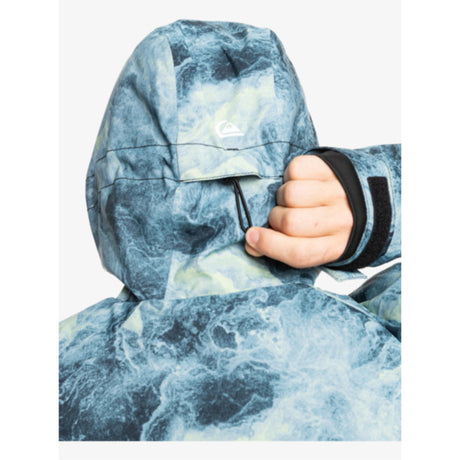 Quiksilver Quiksilver Men's Mission Printed Jacket SPACE STONE CELERY GREEN XS Mens Insulated Snowboard Jacket