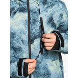Quiksilver Quiksilver Men's Mission Printed Jacket SPACE STONE CELERY GREEN XS Mens Insulated Snowboard Jacket