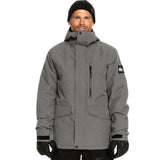 Quiksilver Men's Mission Solid Jacket - Quarry