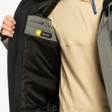 Quiksilver Men's Mission Solid Jacket - Quarry